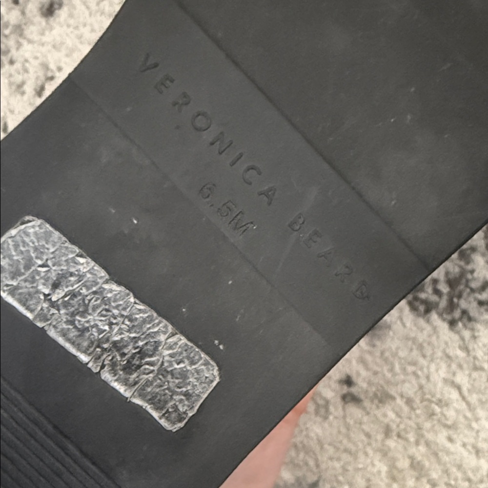 Veronica Beard Black Platform Slide Sandals, size 6.5 - Picture 12 of 15